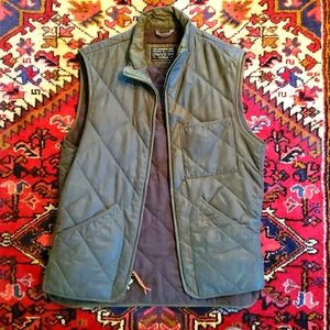 Jcrew waxed vest